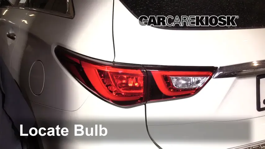 2016 Infiniti QX60 3.5L V6 Lights Reverse Light (replace bulb)